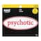 Summer Psychotic Iron-On & Adhesive Embroidered Patch by Make Market®